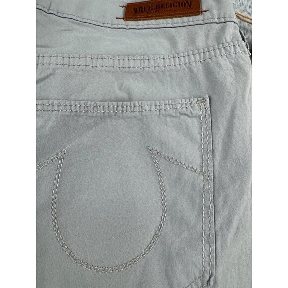 True Religion Womens 29 Brianna Pants Rare Vtg 2003 NWT Gray 90s Y2K Made-USA - Picture 14 of 16